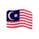 Flag: Malaysia cartoon animated emoji