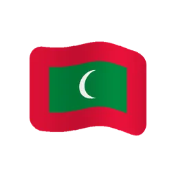Flag: Maldives animated emoji
