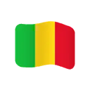 Flag: Mali cartoon animated emoji