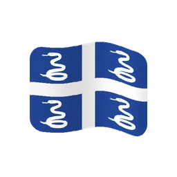 Flag: Martinique animated emoji