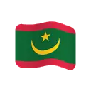 Flag: Mauritania cartoon animated emoji