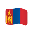 Flag: Mongolia cartoon animated emoji