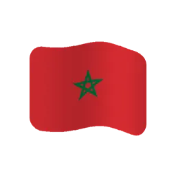 Flag: Morocco animated emoji