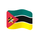 Flag: Mozambique cartoon animated emoji