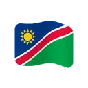 Flag: Namibia cartoon animated emoji