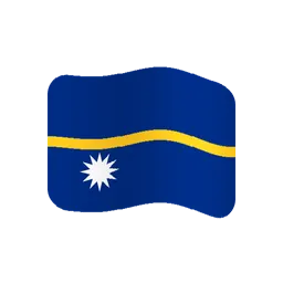 Flag: Nauru animated emoji