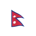 Flag: Nepal cartoon animated emoji