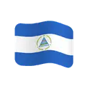 Flag: Nicaragua cartoon animated emoji
