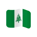 Flag: Norfolk Island cartoon animated emoji