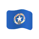 Flag: Northern Mariana Islands cartoon animated emoji