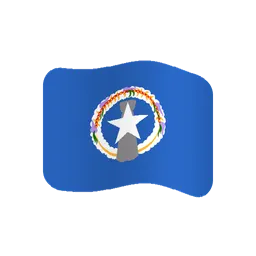 Flag: Northern Mariana Islands animated emoji