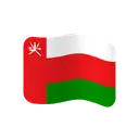 Flag: Oman cartoon animated emoji