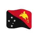 Flag: Papua New Guinea cartoon animated emoji