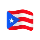Flag: Puerto Rico cartoon animated emoji