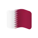 Flag: Qatar cartoon animated emoji