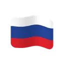 Flag: Russia cartoon animated emoji