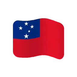 Flag: Samoa animated emoji