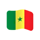 Flag: Senegal cartoon animated emoji