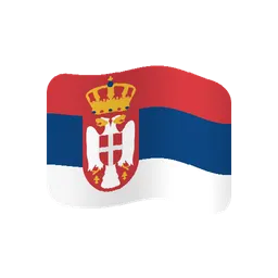 Flag: Serbia animated emoji