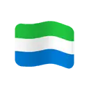 Flag: Sierra Leone cartoon animated emoji