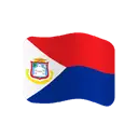 Flag: Sint Maarten cartoon animated emoji
