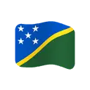 Flag: Solomon Islands cartoon animated emoji