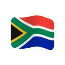 Flag: South Africa cartoon animated emoji