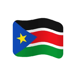 Flag: South Sudan animated emoji
