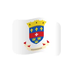 Flag: St. Barthélemy animated emoji
