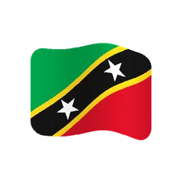 Flag: St. Kitts & Nevis animated emoji