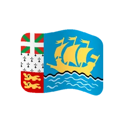 Flag: St. Pierre & Miquelon animated emoji