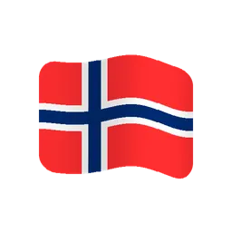 Flag: Svalbard & Jan Mayen animated emoji