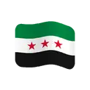 Flag: Syria cartoon animated emoji