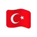 Flag: Türkiye cartoon animated emoji