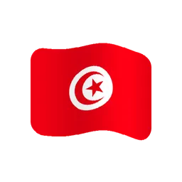 Flag: Tunisia animated emoji