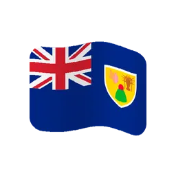 Flag: Turks & Caicos Islands animated emoji