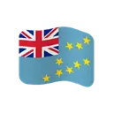Flag: Tuvalu cartoon animated emoji