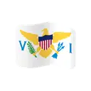 Flag: U.S. Virgin Islands cartoon animated emoji
