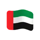 Flag: United Arab Emirates cartoon animated emoji