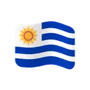 Flag: Uruguay cartoon animated emoji