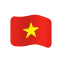 Flag: Vietnam cartoon animated emoji