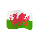 Flag: Wales cartoon animated emoji