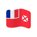 Flag: Wallis & Futuna cartoon animated emoji