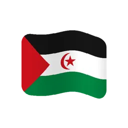 Flag: Western Sahara animated emoji