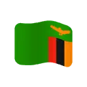 Flag: Zambia cartoon animated emoji