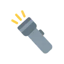 Flashlight cartoon animated emoji