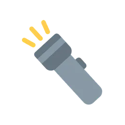 Flashlight animated emoji