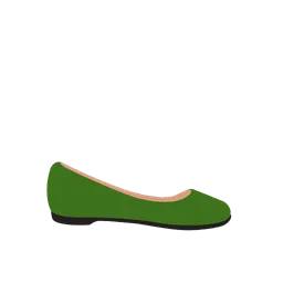 Flat shoe animated emoji