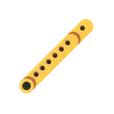 Flute cartoon animated emoji