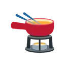 Fondue cartoon animated emoji